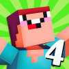 Thumbnail game - Noob vs Pro 4 Lucky Block