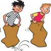 Thumbnail game - Sack Race