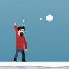 Thumbnail game - Snowball Throw