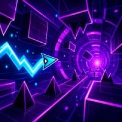 Geometry Dash Wave 3D