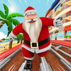 Subway Santa